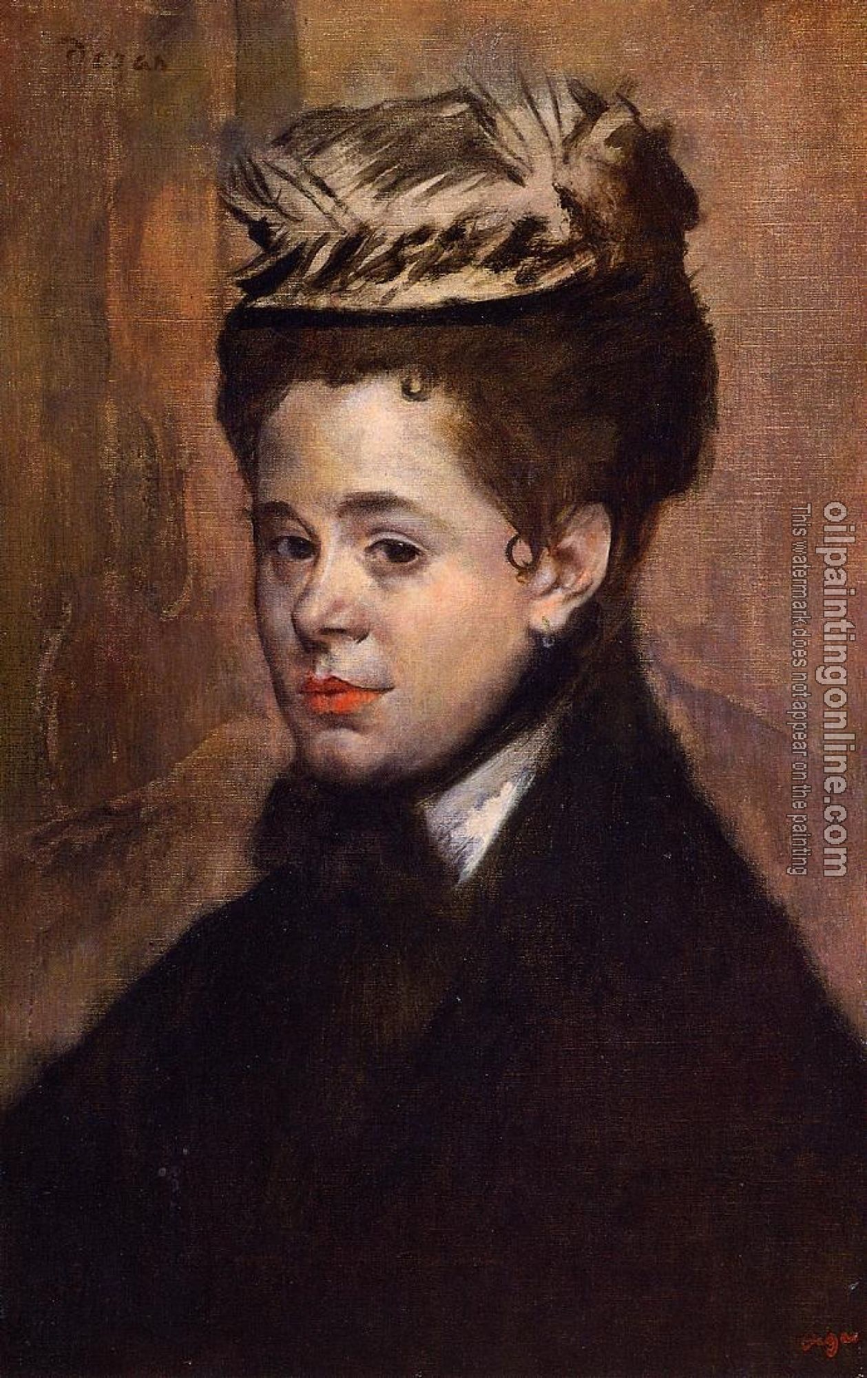 Degas, Edgar - Bust of a Woman